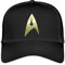 Spreadshirt Star Trek The Original Series Logo Trucker Cap, One Size, Schwarz/Schwarz