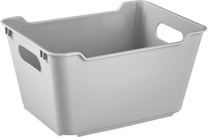 keeeper Aufbewahrungsbox, Strukturierte Oberfläche, 1,8 l, Lotta, Nordic Grey