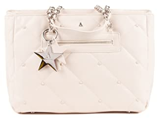 L' Atelier du Sac - Shopper Tasche Stella aus kunstleder, sand (24 X 29 X 20 cm)