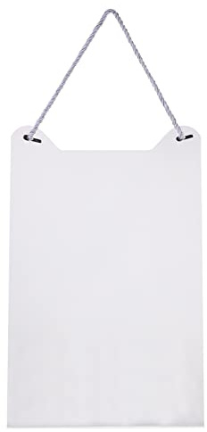 NUOBESTY Hanging Price Tag Holder Acrylic Sign Holder for Shop Price List Display Label Display Poster for Supermarkets Retail Stores Clothes Shops Menus and Announcements