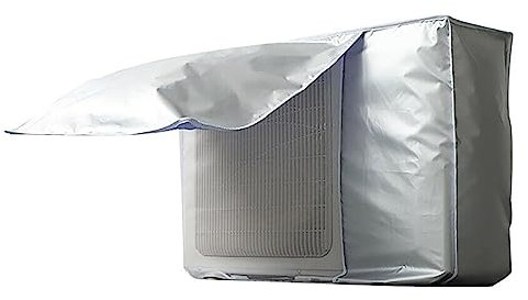 Odavom aire acondicionado ventana - protección solar externa para aire acondicionado, equipamiento básico para el hogar contra nieve, polvo, lluvia, hojas, granizo y