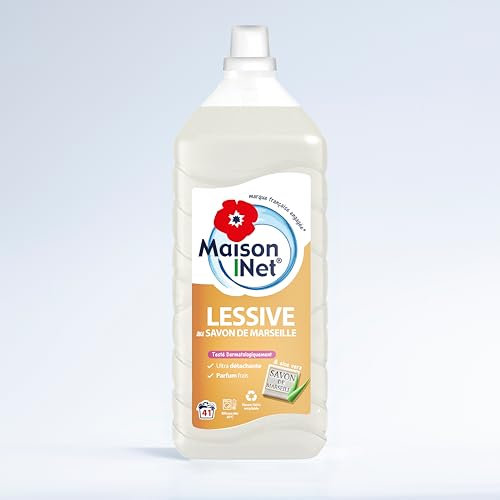 Maison Net | Lessive Marseille & Aloe Vera 41 lavages éco-compactable