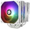 TR Peerless Assassin 120 White ARGB Enfriador de aire de CPU,6 tubos de calor, ventilador doble PWM TL-C12W-S de 120 mm,Tecnología AGHP, para AMD AM4 AM5,Intel 1700/1150/1155/1200/2011