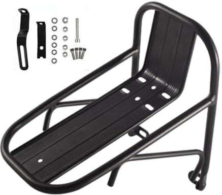 Zxpjkyu Fahrrad Front Rack Bike Gabel Montieren Korb Halterung Leichte Bike Front Fracht