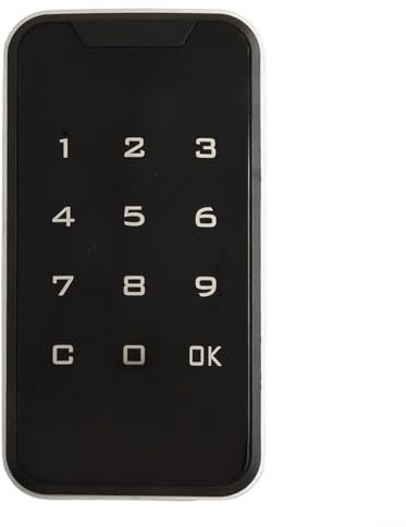 ZYNCUE Smart Password Locker Locker, Gym Locker Keypad Fingerprint Digital Password Rfid Card Lock Electronic Combination Lock, For Both Wooden And Metal Furniture
