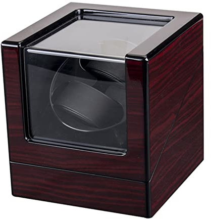 Enrollador de reloj Enrollador de reloj automático Caja de bobinado de reloj mecánico con retroiluminación LED Fuente de alimentación USB Posición del agitador del motor Soporte para enrollador de