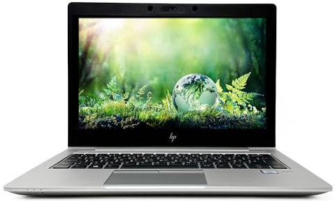 HP EliteBook 830 G5 13.3 FullHD Laptop Core i5-8250U (4 Cores, 3.40 GHz), 16GB DDR4, 1TB NVMe SSD, Intel UHD Graphics 620, WiFi 11ac & BT 4.2, Windows 11 Pro - UK Keyboard layout (Renewed)