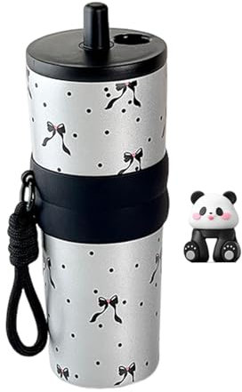Genérico Botella De Agua Para Mujer,Botella Infantil Portátil Adorable - Termo Aislado Versátil para Mujeres Oficina Viajes Playa