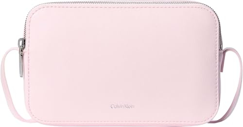 Calvin Klein Donna Borsa a Tracolla Logo Elongated Camera Bag con Zip
