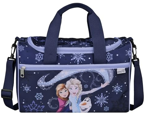 Scooli - Sporttasche für Kinder - 23 x 35 x 16 cm - geräumiges Hauptfach - Verstellbarer Schultergurt - Zubehör für die Schule - Umhängetasche