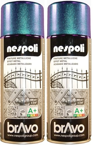 Nespoli Aerosol vernice, Blu, 400ml (Confezione da 2)