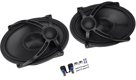 Audio Altavoz Altavoces De Tapa Alforja 5 X 7 Negros para Touring para Road Glide Flhr 1994-2024 2023
