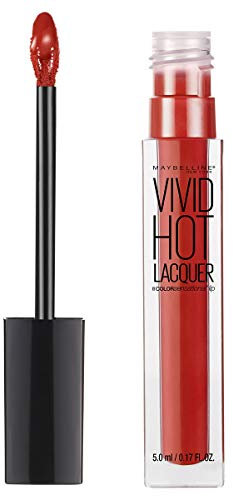MAYBELLINE - Color Sensational Vivid Hot Lacquer Lip Gloss, So Hot - 0.17 fl. oz. (5 ml)