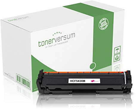 XXL Toner kompatibel zu HP CF543X 203X Magenta für Color Laserjet Pro M254dnw M254dw M254nw MFP M280nw M281fdn M281fdw M281fw Druckerpatrone