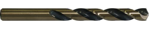 PTG 350107003 RATIOLINE HSS-Co5 Stufenbohrer Sätze mit Zylinderschaft, Spiralflöte, TIALN-Beschichtet, Profilgeschliffene Qualität, 3pcs