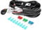 Willpower Cablaggio a barre luminose a LED Fascio di Filo con 12 V 18 AWG 40 A Relè e Interruttore, 4 fari possono essere collegati, Cavo per Rampa Proiettore LED ATV Camion All Terreno Auto