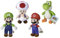 Simba- Peluche Super Mario 20cm, Material Suave, 4 Personajes Disponibles, Se Envía un Personaje de Manera Aleatoria, no se Puede Elegir el Modelo (109231009003)