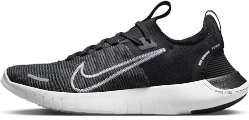 Nike Herren Free Rn FK Next Nature Trainingsschuh, Schwarz Weiß Anthrazit, 41 EU