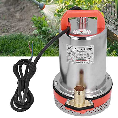 Pompa Sommersa CC, Pompa Sommersa 12 V CC, Pompa Sommersa Testa 10 M, Pompa Booster per Irrigazione Prato Giardino, Pompe, Pompa Acqua