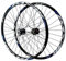 ZECHAO 26/27,5/29 Zoll MTB Laufradsatz,32 Loch Fahrradnabe Mountainbike Räder Aus Aluminiumlegierung Scheibenbremse 7/8/9/10/11-Gang-Turmrad Wheelset (Color : Black Blue, Size : 26inch)