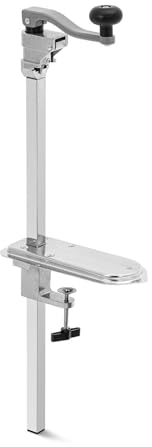 Royal Catering RCTD-8 Tischdosenöffner 50 cm Edelstahl Dosenöffner Büchsenöffner Konservenöffner Dosenschneider