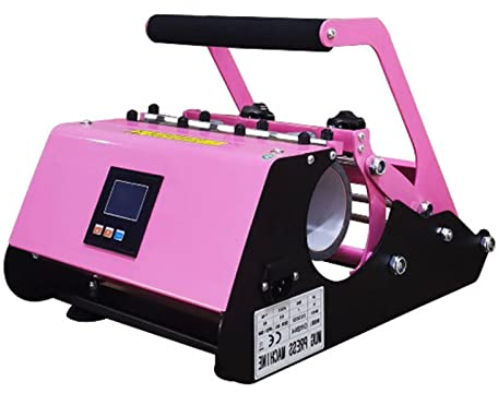 KOZWAY 20 oz / 30oz Taza portátil portátil Logotipo Máquina de la Taza 11oz Taza Sublimación Máquina de la Taza de Hornear multifunción (Size : Pink)