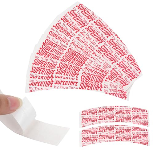Nivofu 36 Unids Cinta Adhesiva Peluca, Invisible Peluca Cinta Adhesiva de Doble Cara, Cinta Adhesiva para Pelucas y Prótesis Lace Front, Cinta de Peluca Delantera de Encaje Cinta de Pegar Pelucas