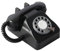 BESTonZON Mini Telefon Mini Telefon Telefonfigur Mini Miniatur Telefon Modell Retro Schreibtisch Telefon Spielzeug Puppenhaus Telefon Gefälschtes Telefon Mini