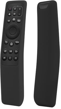 JCMOYUTY Silicone Case Cover for Samsung 4K UHD Blu-Ray Player AK59-00180A Remote, Black Sleeve