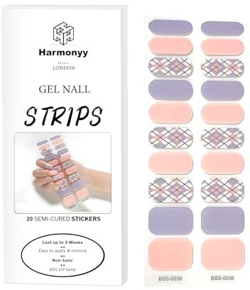 Harmonyy Nail Gel Strips (Coral Cove)