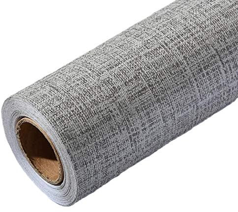 Frilla Selbstklebende Tapeten: Bieten eine schnelle Möglichkeit zur Neugestaltung der Wände ohne die Kosten und den Aufwand professioneller Installation. (Grau)