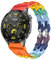 BYISYUE Cadena Silicona Pulsera de Repuesto para Ticwatch GTX/E2/S2/Pro 3/Pro 3 Ultra GPS/Pro 3 LTE/Pace 3, 22mm Deporte Brazalete Correa para Coros Apex 46mm/Apex 2 Pro/Apex Pro