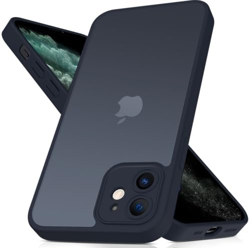 Mootobo für iPhone 11 Pro Max Hülle mit Kameraobjektiv, 10FT Military Grade Drop Protection Handyhülle mit Anti-Fingerprint Matte Back 6.5 Zoll - Deepblue