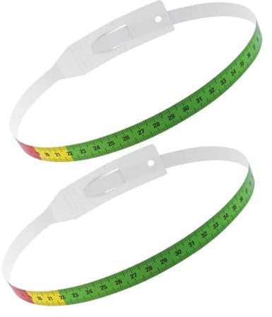 jojofuny 2stücke Kopfumfangsmaßband Und Armumfangsmaßband Weiches Maßband Für Junge Mädchen Kopfmesswerkzeug Und Schneidermaßband Für Präzise Körpermaße