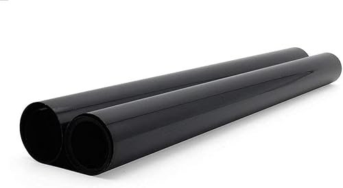 Rotolo Pellicola Oscurante Anti Sole per FINESTRE E VETRI di Auto Parasole CASA Ufficio Scura 300X50