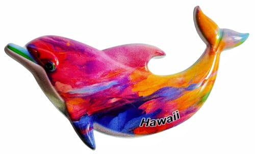 Delphin Hawaii USA Tourist Souvenir 3D Kühlschrank Magnet Kühlschrank Dekoration Magnete