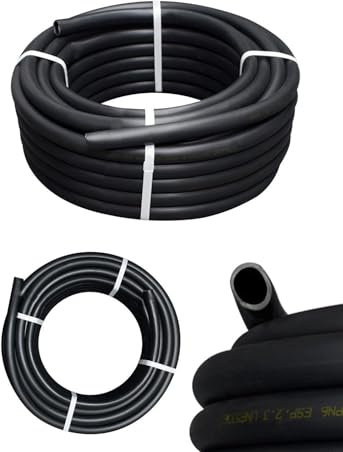 Jardin202 - Tubería de Polietileno para Riego Agrícola - ⌀20mm, ⌀25mm, ⌀32mm, ⌀40mm, Presión 4/6 ATM, Rollos de 25m, 50m, 100m, Resistente | 100 m (⌀25mm 4 ATM.)