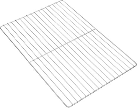 SOIMISS Edelstahl Grillrost Ersatz Für Bbq Für Outdoor Camping Und Familienfeiern Hitzebeständig Leicht Zu Reinigen Langlebig Und Antihaftbeschichtet