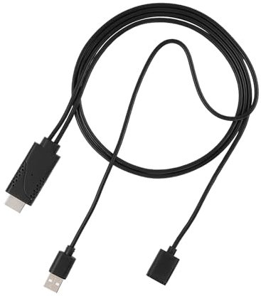 Syrisora 2 en 1 1080p USB hembra a HDMI macho HDTV cable cable cuerda para Android Female interfaz adaptador cable cuerda