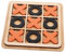 Yardwe Toe- Brettspiel Dame für Erwachsene Bauernhausdekor Kinderbrettspiel Dame-Brettspiel für Xo-Brettspiele xo-Spiel Schreibtischspiele hölzern