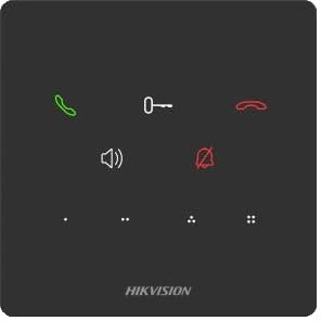 Hikvision KH6 PoE IP Intercom 9 botones táctiles superficie