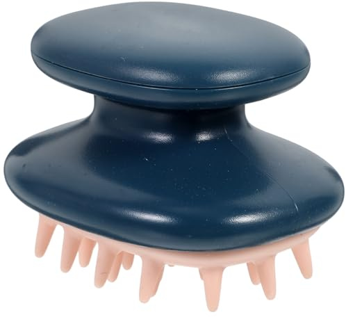 Mikinona Silikon Kopfhaut Massagegerät Tragbare Haarbürste Kleines Multifunktionales Shampoo Kopfhaut Reinigungsgerät Sanfte Kopfhautmassage Zur Haarwurzelpflege Wellness Und Entspannungsgerät