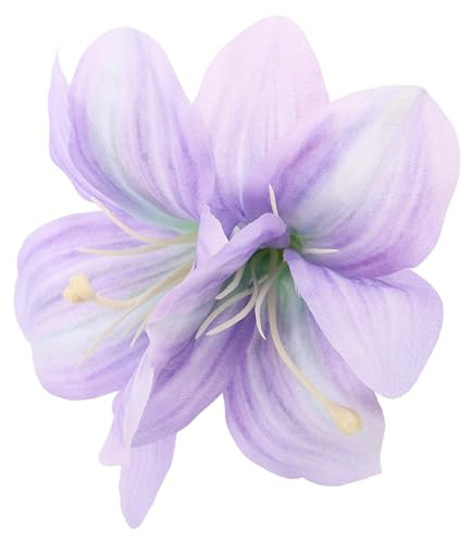 WHAMVOX Lilien Leichter und Stabiler Haarschmuck aus Gewebe und Legierung Haarspange mit Blüten im Eleganten Beach Style für Frauen bei Strand und Besonderen Anlässen