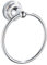 Handtuchring ohne Bohren Edelstahl, Selbstklebende Handtuchhalter Bad Rostfrei, Towel Ring Metall Kein Schaden Wandmontage, Towel Ring Hook No Drill für Badezimmer Küche Duschwand, Silber