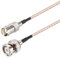 Oiyagai 2 Stück BNC Male zu Female HD-SDI Kabel RG316 RF Koaxial Koax Antenne Pigtail Jumper 50 Ohm BNC Connector Adapter (1m/39,3)