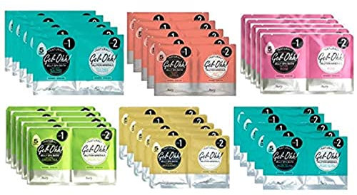 Avry Gel Ohh Spa Pédicure Bain de pieds Gel Oh Combo3 Lot de 5 de chaque parfum 30 au total