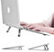 nediea Laptop Stand for Desk Mount, Laptop Cooling Stand, Keyboard Riser Feet, Ergonomic Laptops Elevator for Desk, Compatible with MacBook Air Pro, Dell, HP, Lenovo More 10-15.6” Laptops