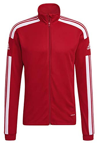 adidas Herren Squadra 21 Training Jacket, Team Power Red / White, XL