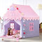 Kids Play Tents for Girls Large Fairy Playhouse for Kids Princess Castle Tent for Indoor Use Toddler Tent Children Play House (Grey)