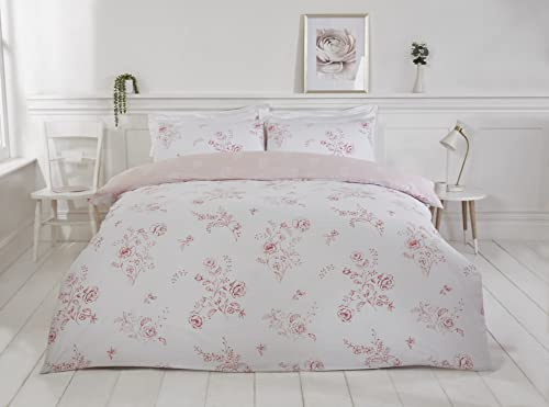 Rapport Home Sustainable Sadie Bettwäsche-Set, King Rose